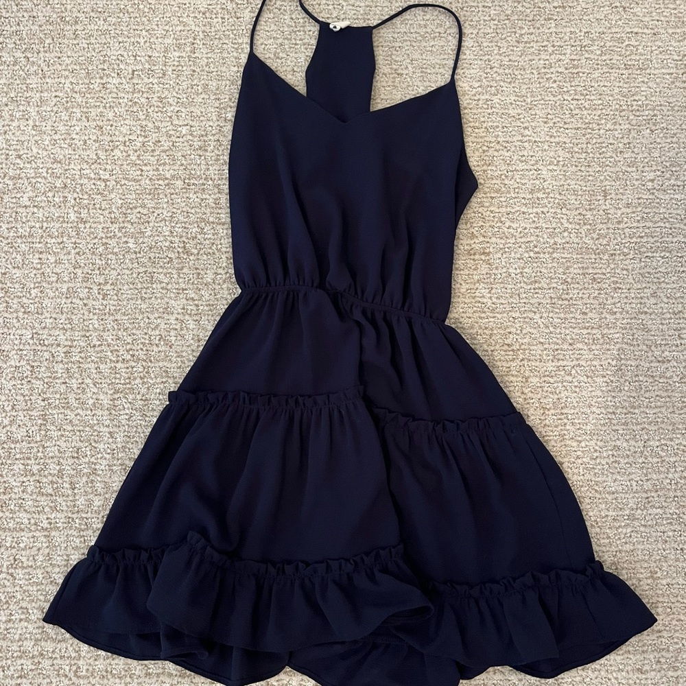 Ivy & Leo Navy Mini Dress